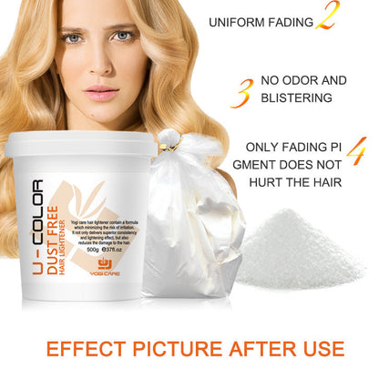 YOGI CARE Bleaching Powder 500g Mask Queen Nepal