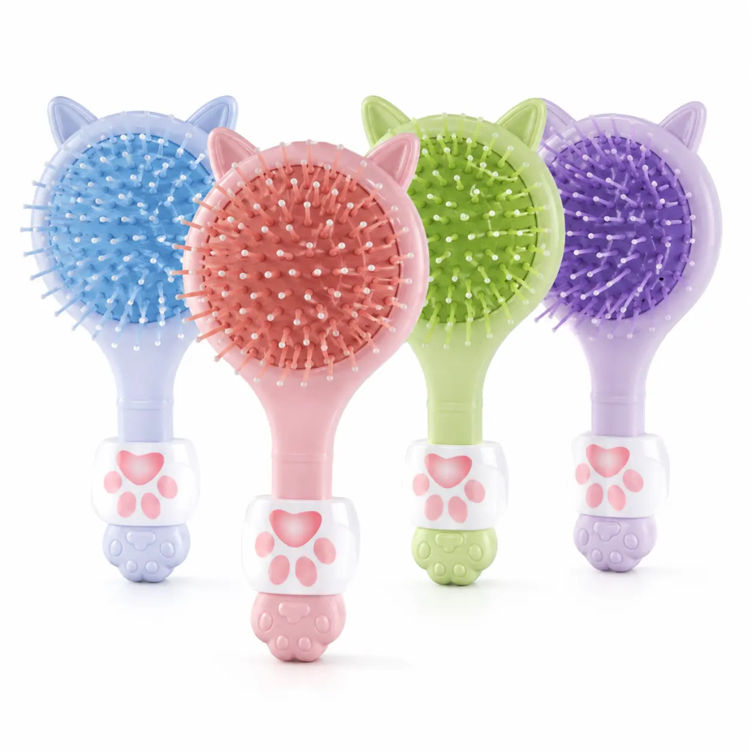 Mini Cat Paw Air Cushion Massage Comb Mask Queen Nepal