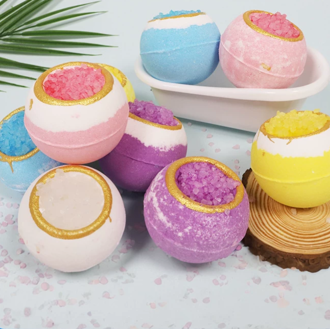 Pedicure Crystal Oasis Bath Bomb Easy Beauty Nepal