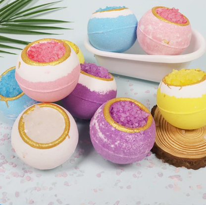 Pedicure Crystal Oasis Bath Bomb Easy Beauty Nepal