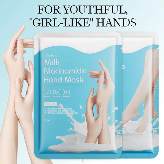 KORMESIC Milk Niacinamide Hand & Foot Mask Easy Beauty Nepal