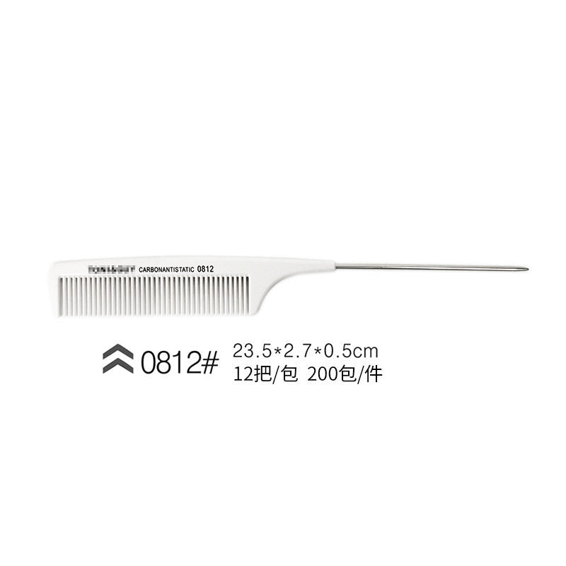 Carbon Anti-Static Comb Collection (White) Mask Queen Nepal