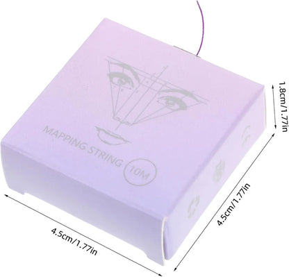 Pre-Inked Brow Mapping Thread Strings 10m Mask Queen Nepal