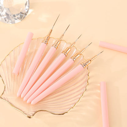 Nail Art Brush Lining Brush 7mm to 25mm Mask Queen Nepal