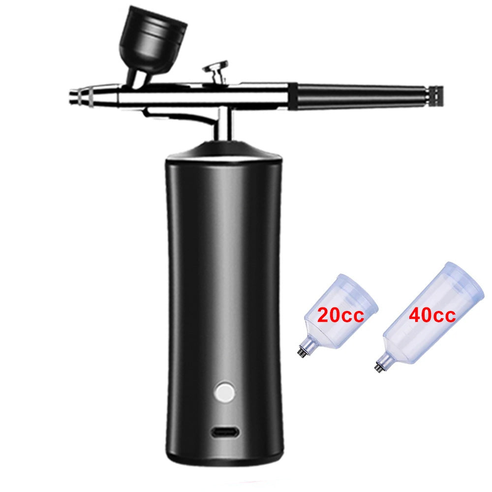 Rechargeable Air Brush With Compressor Air Brush Gun Mask Queen Nepal