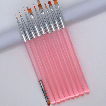 Nail Art Brush Set Mask Queen Nepal