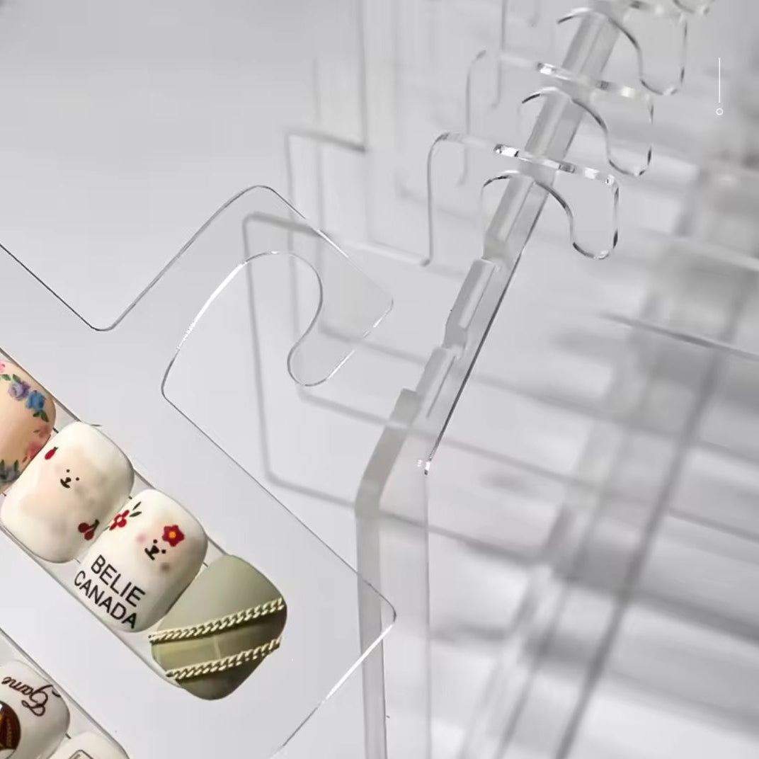 Nail Display Board Sample Storage Hanger Tool Mask Queen Nepal