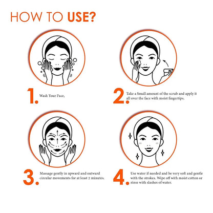 Lilium Fruit Massage Cream & Scrub 500GM Mask Queen Nepal