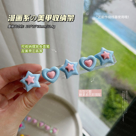 Cute Nail Art Brush Holder Mask Queen Nepal