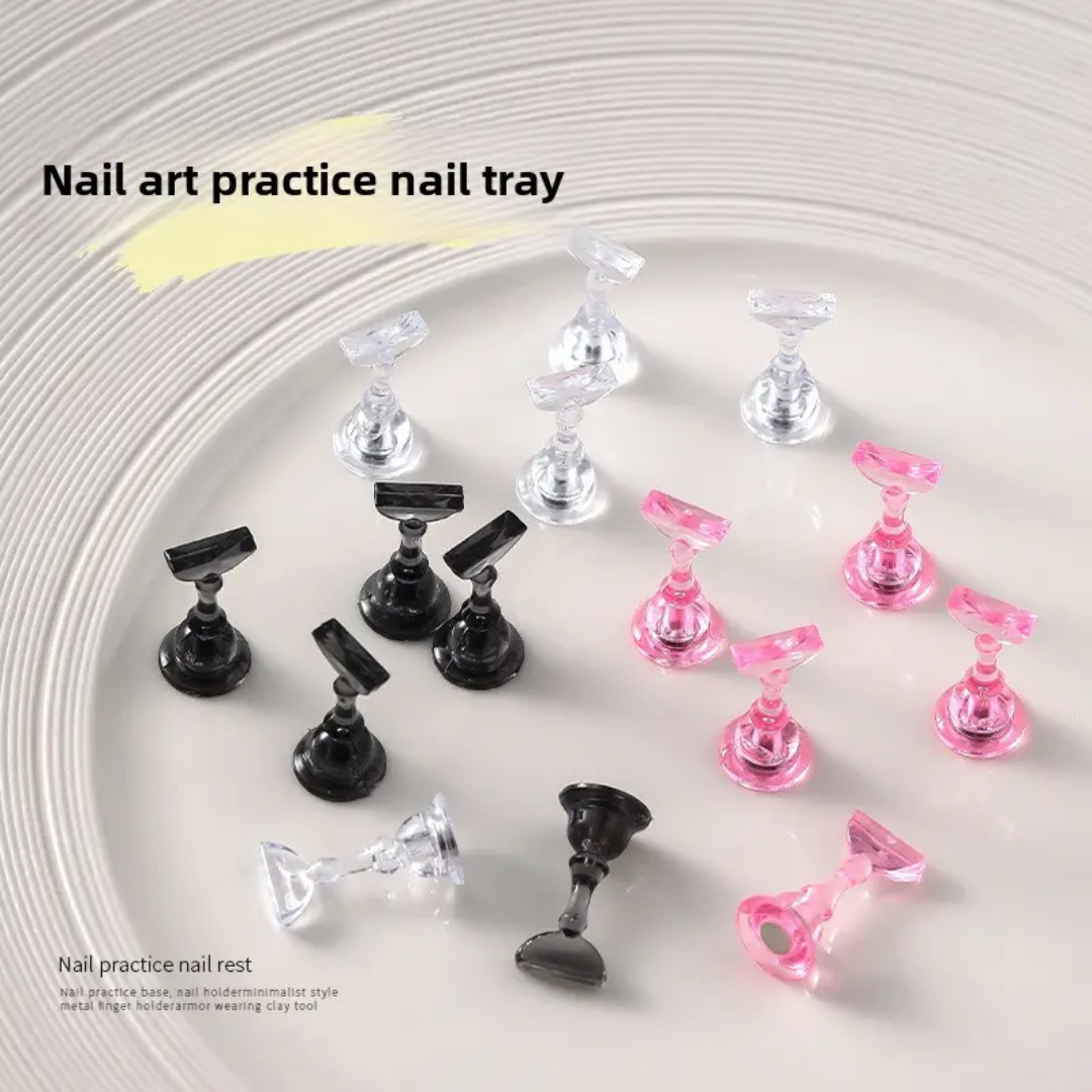 Magnetic Nail Practice & Display Stand Mask Queen Nepal