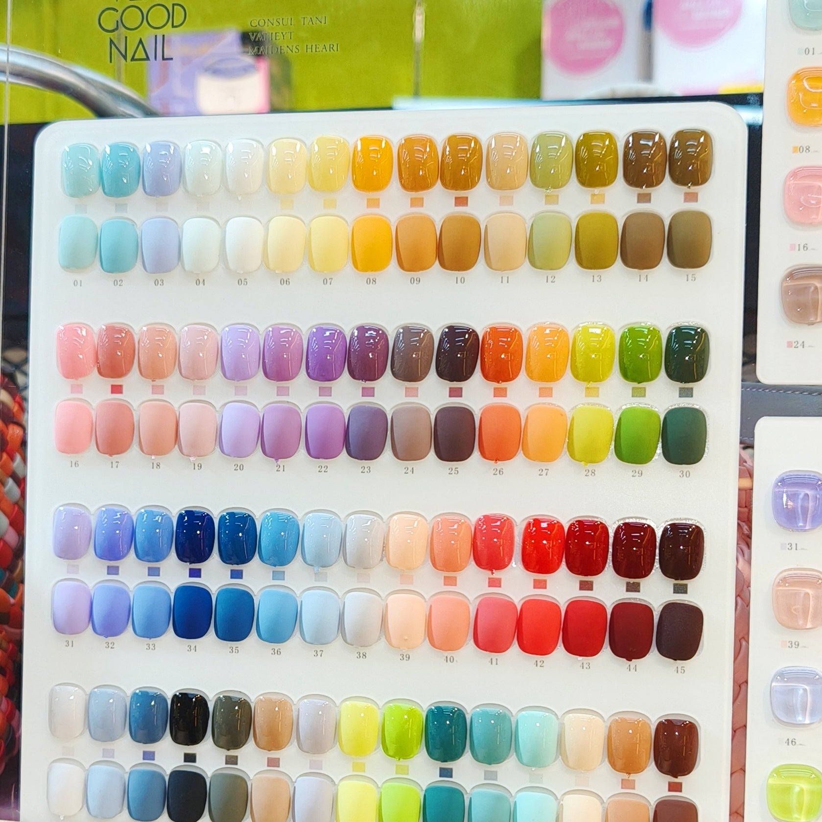 VERY GOOD Golden Cap Gel Nail Polish 60 Color Set Mask Queen Nepal