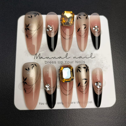 Press On Nails 10Pcs Code-Y Easy Beauty Nepal