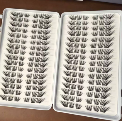 Pre Glued Mix Cluster Lash 180D (CMYP) Mask Queen Nepal