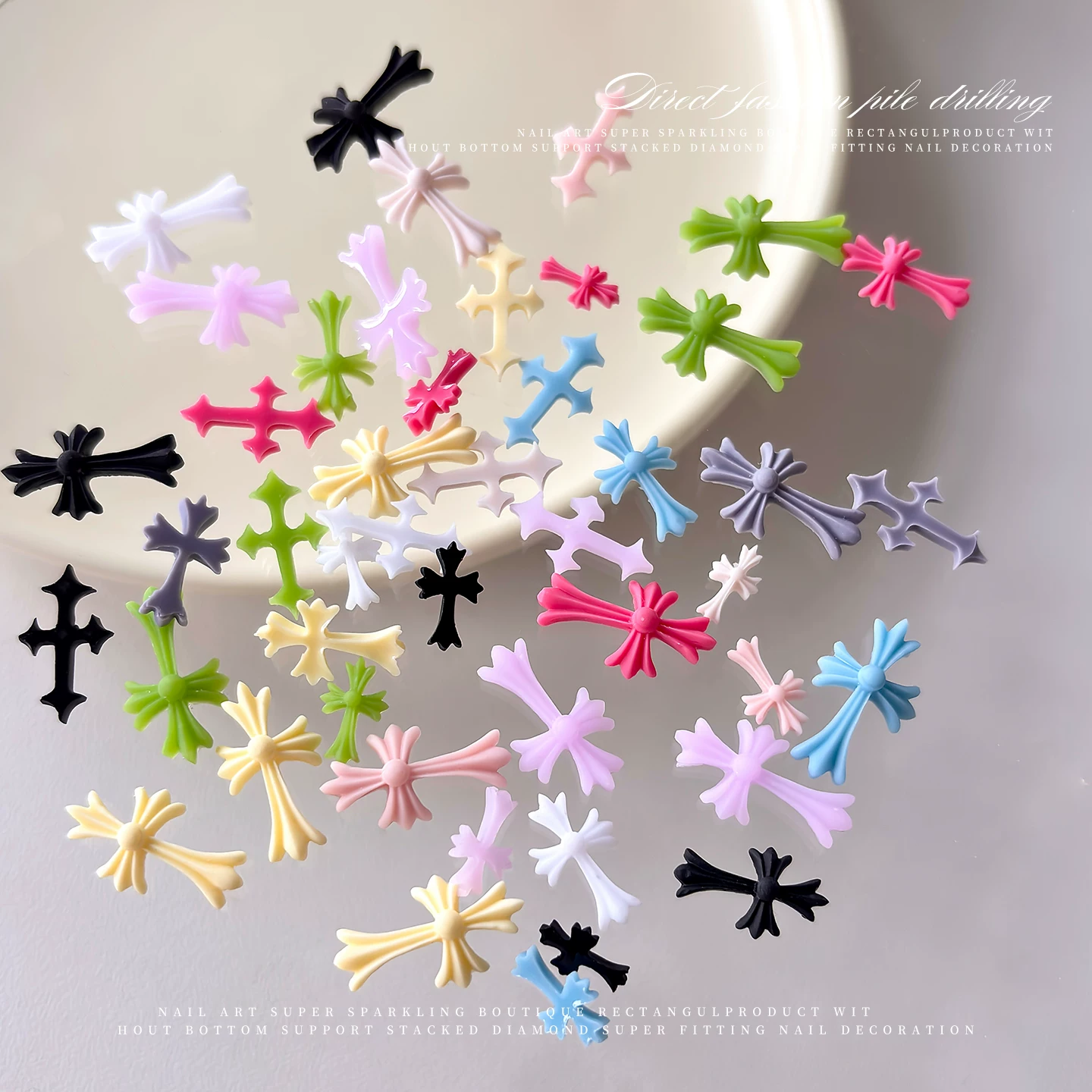 Nail Mini Cross Design Accessories Mask Queen Nepal