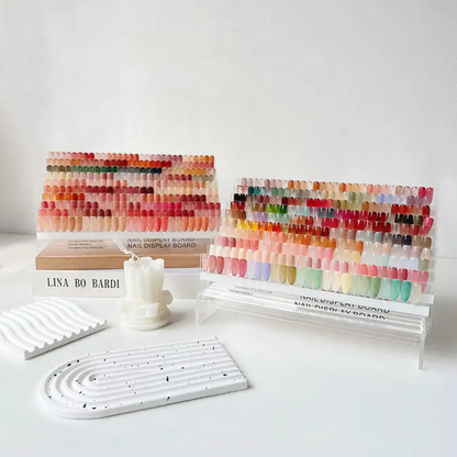 Gel Color Nail Art Display Board(60/90/120 color) Mask Queen Nepal