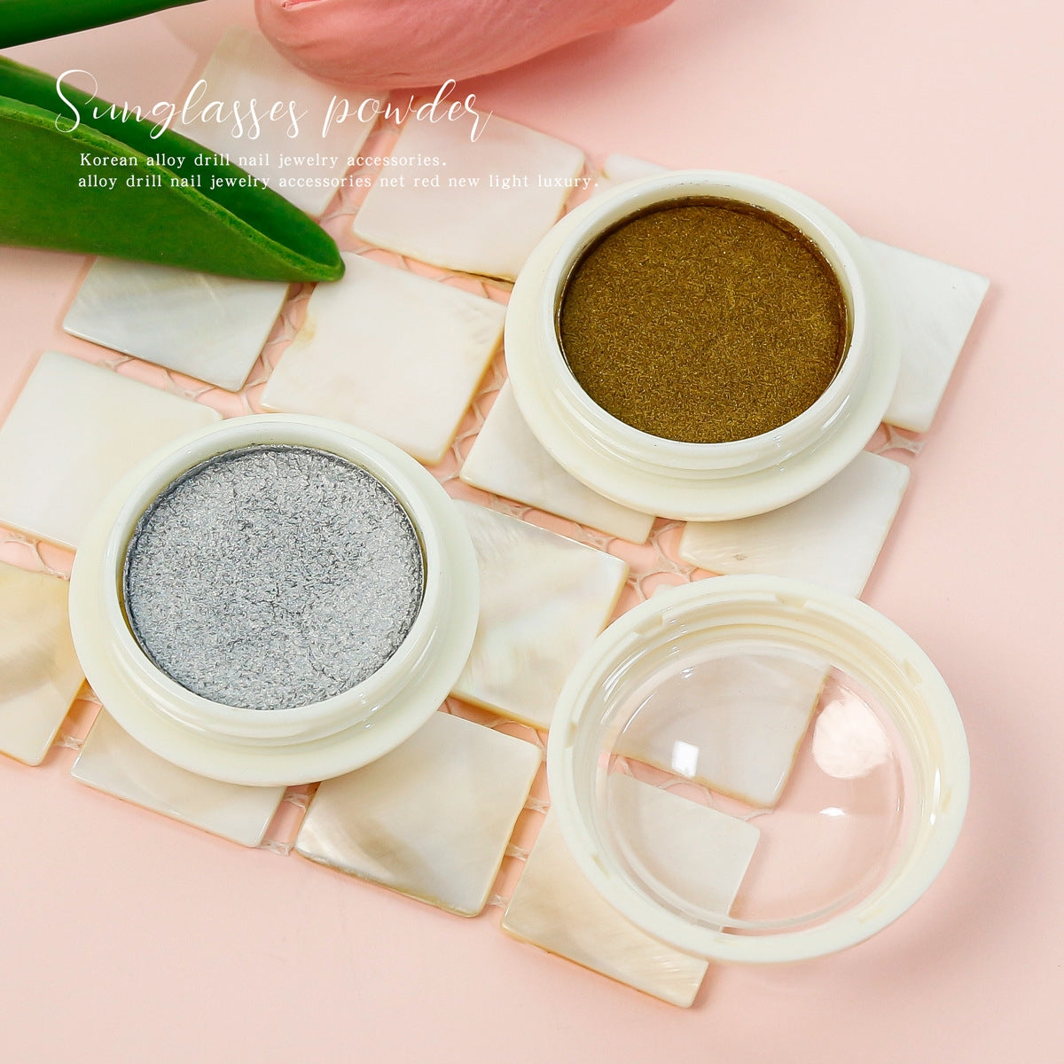 Nail Chrome Golden 1+ Silver 1 （2 Boxes Set） Mask Queen Nepal