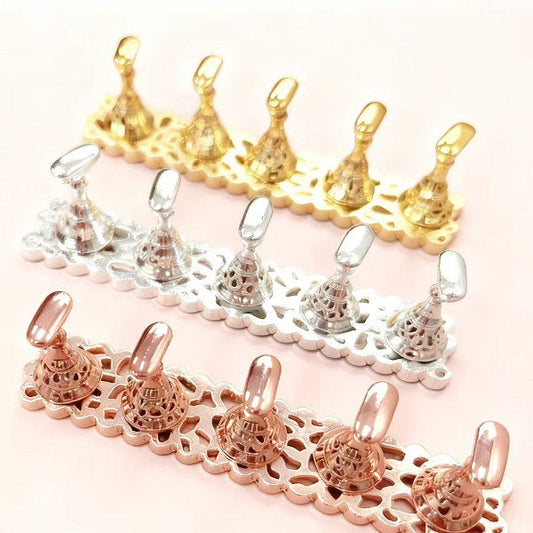 Nail Art Tips Stand Press On Stand Steel Mask Queen Nepal