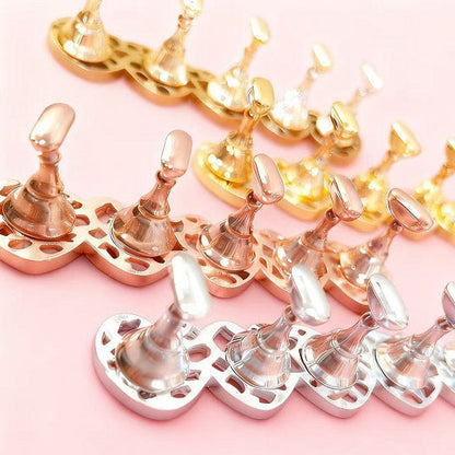Nail Art Tips Stand Press On Stand Steel Mask Queen Nepal