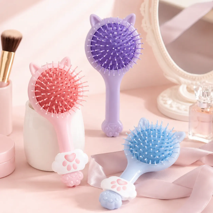 Mini Cat Paw Air Cushion Massage Comb Mask Queen Nepal