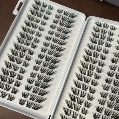 Pre Glued Mix Cluster Lash 180D (CMYP) Mask Queen Nepal