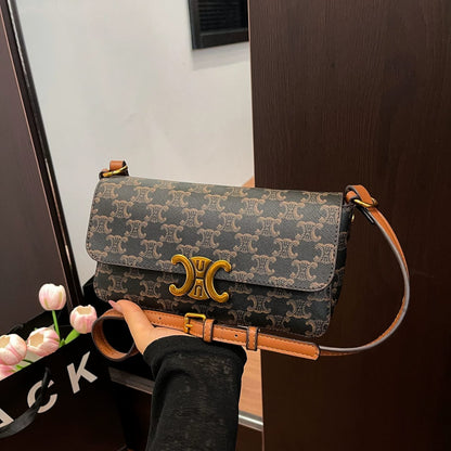 Celine Triomphe Canvas and  Shoulder Bag Easy Beauty Nepal