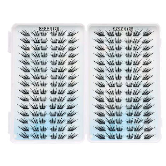 Pre Glued Mix Cluster Lash 180D (Q/DDS) Mask Queen Nepal