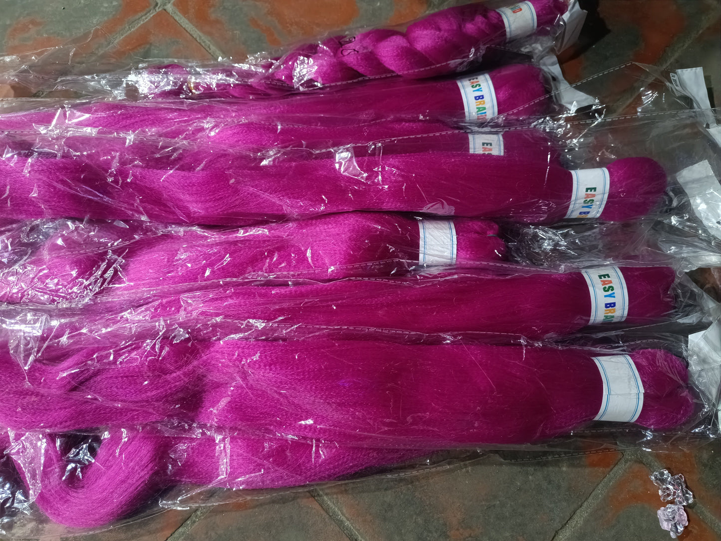 Pre Stretched Synthetic Easy Braid Hair Ombre Extension Mask Queen Nepal