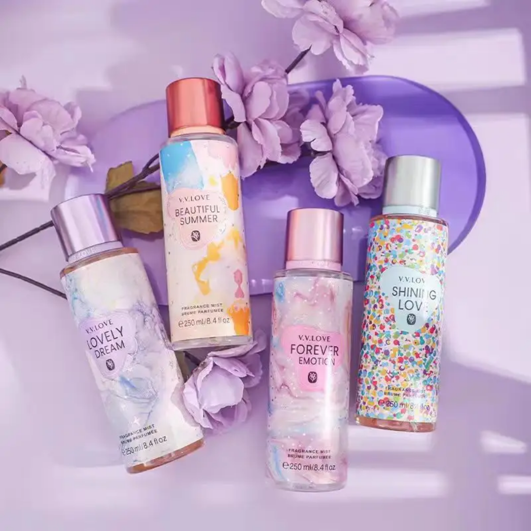 V.V.LOVE Fragrance Body Mist Ladies Perfume 250ml / 8.4 FL Oz Easy Beauty Nepal