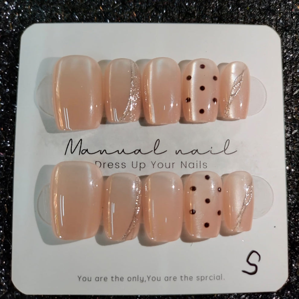 Press On Nails 10Pcs Code-Z Easy Beauty Nepal