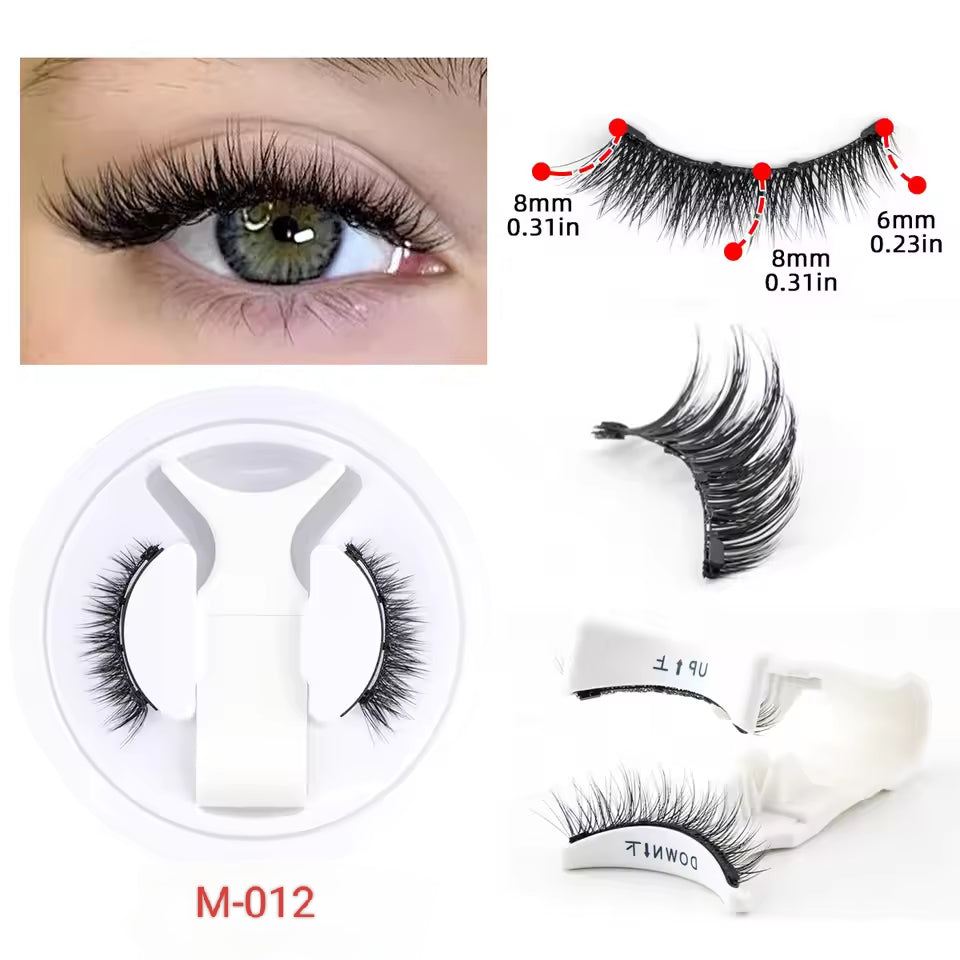Magnetic Eyelashes & Applicator Set M-012 Easy Beauty Nepal