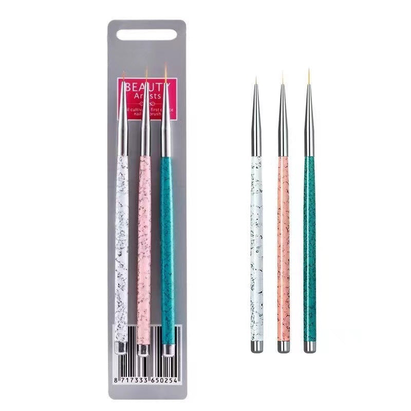 3 pieces liner brush set Mask Queen Nepal