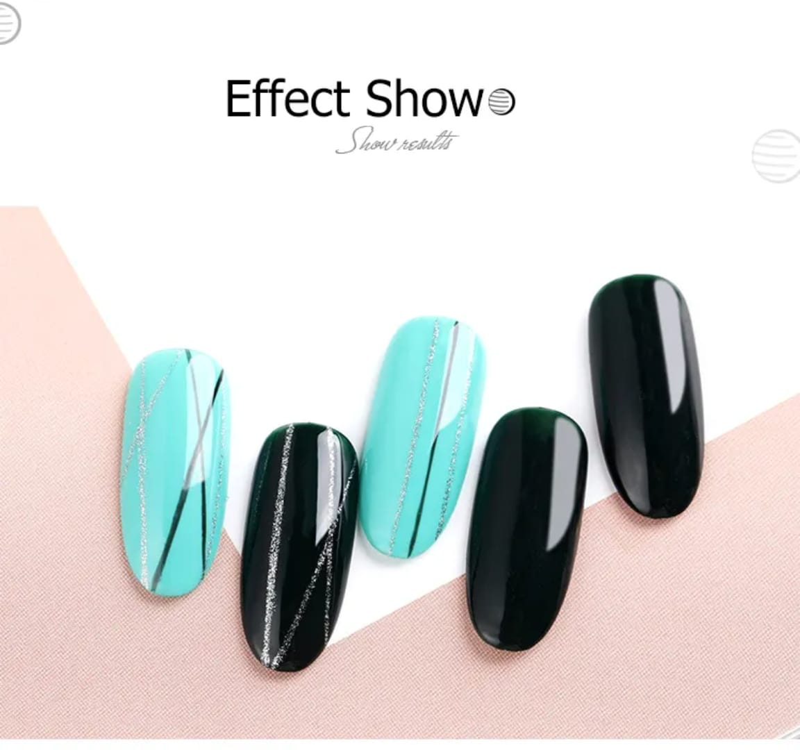 3 pieces liner brush set Mask Queen Nepal