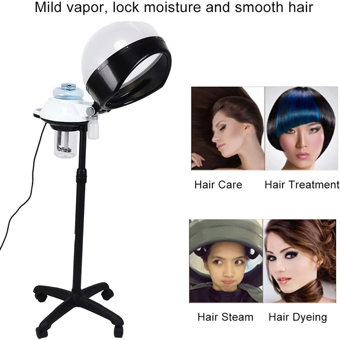 Salon Hair Steamer Machine with Rolling Base Mask Queen Nepal