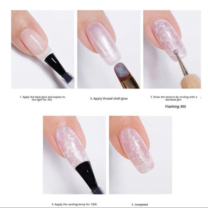 Risyal Patting Gel Blending and Painting Gel Pearl Satin Texture Mask Queen Nepal