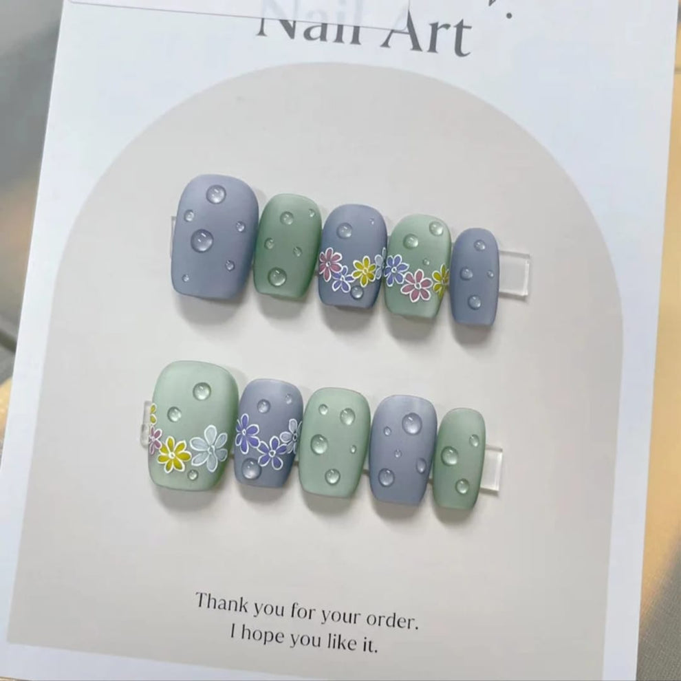 Press On Nails 10Pcs Code-Y Easy Beauty Nepal