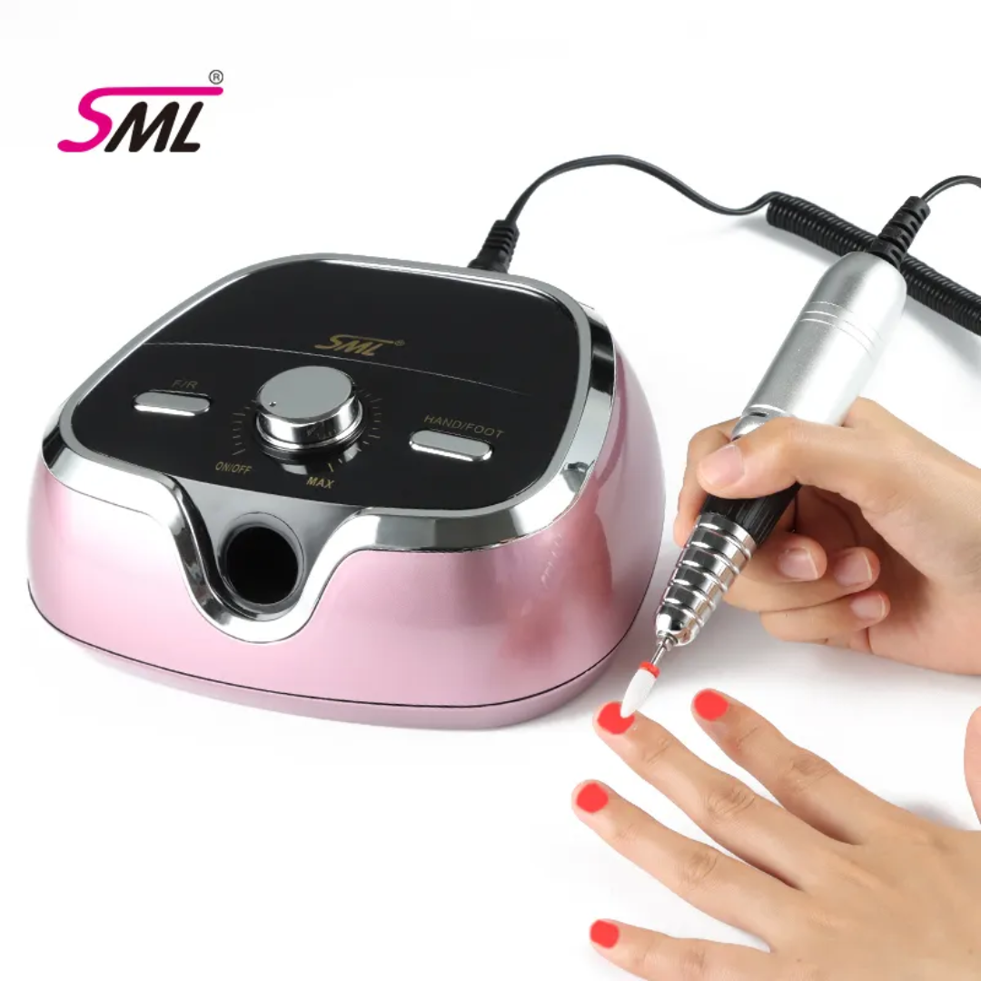 SML M3 Professional Electric Nail Drill (35000 RPM) Mask Queen Nepal