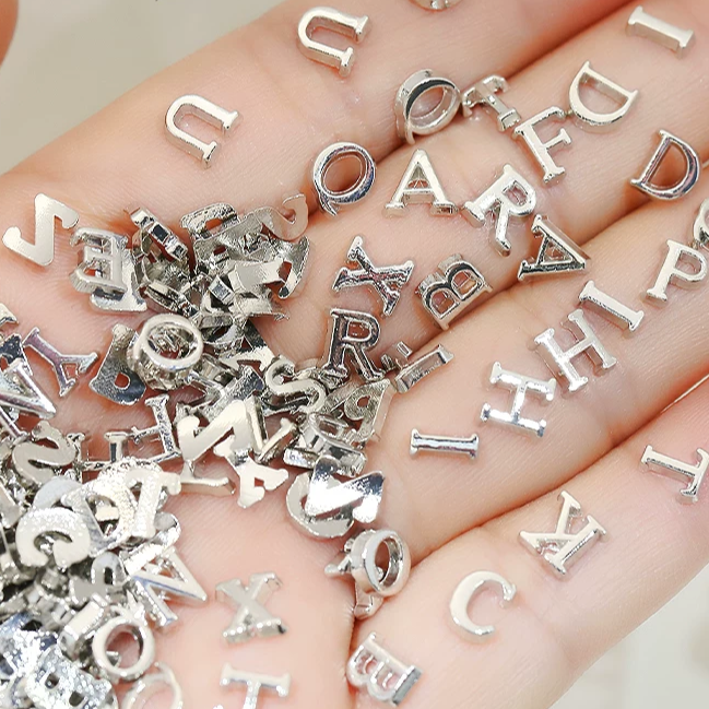 Alphabet Design Nail Art Rhinestone JS117-S1 Mask Queen Nepal