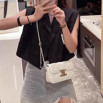 Celine Triomphe Canvas Shoulder Bag GAB-42 Easy Beauty Nepal