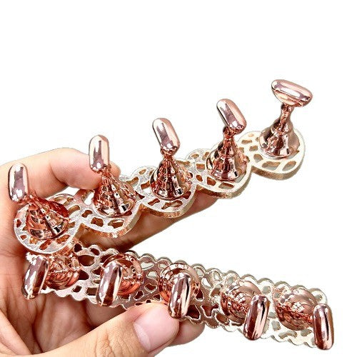 Nail Art Tips Stand Press On Stand Steel Mask Queen Nepal