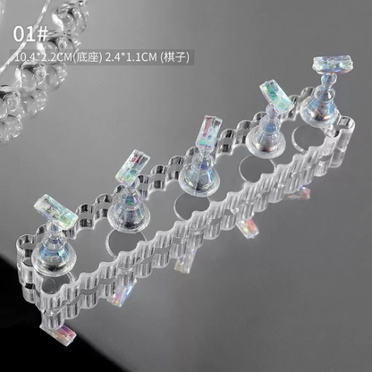 Nail Art Tips Stand Press On Stand Mask Queen Nepal