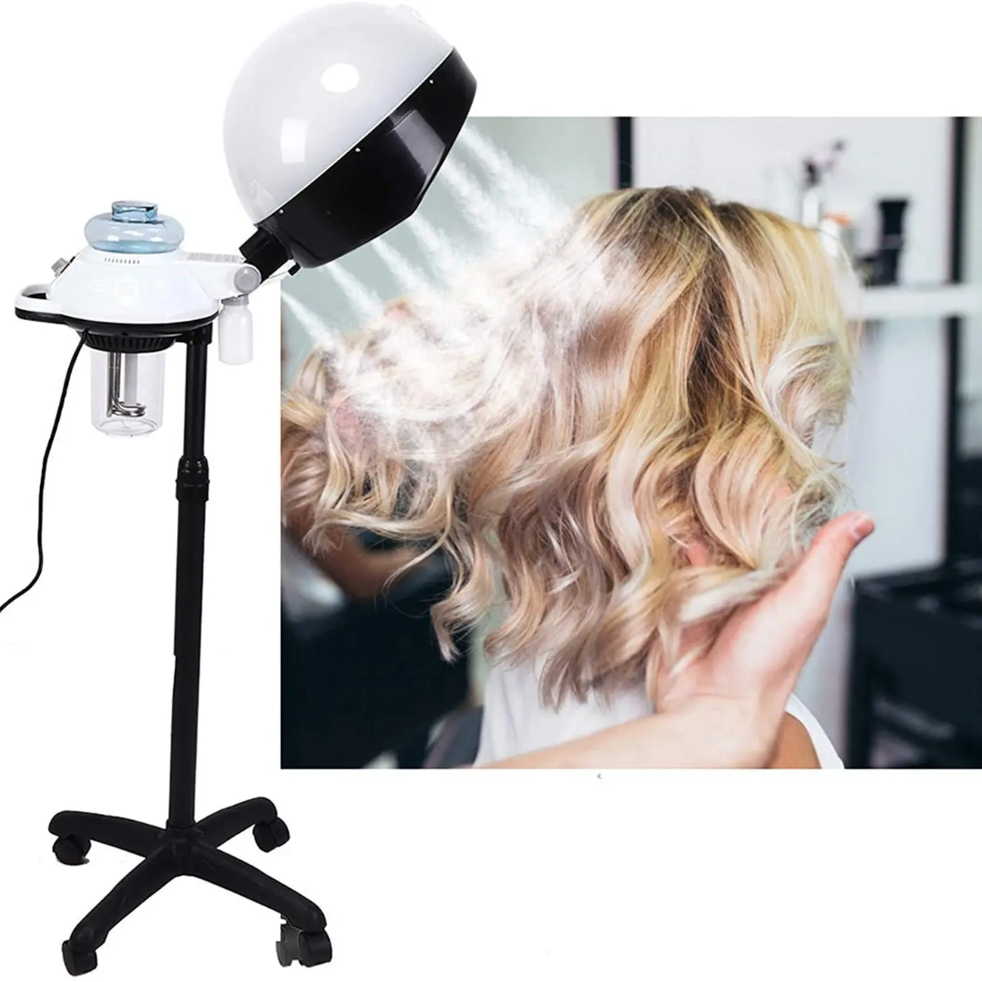 Salon Hair Steamer Machine with Rolling Base Mask Queen Nepal