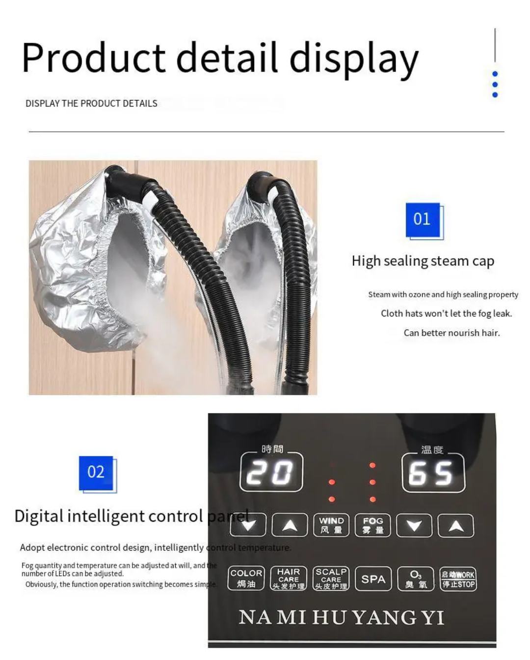 Ultrasonic Nano Hair Care Steamer Mask Queen Nepal