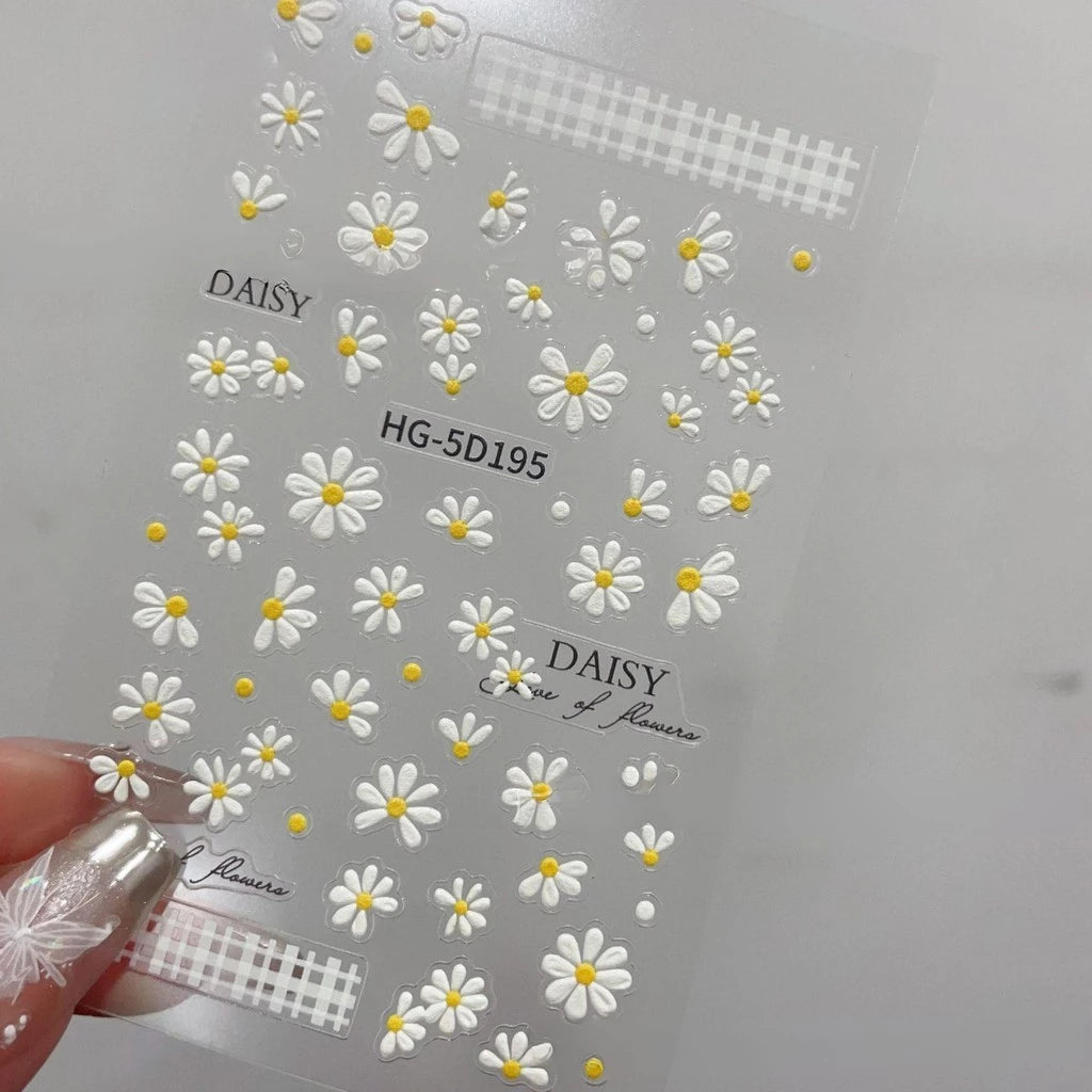 MOSR Nail Art Flower DIY Sticker For Nails Mask Queen Nepal