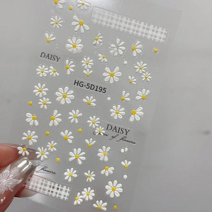 MOSR Nail Art Flower DIY Sticker For Nails Mask Queen Nepal