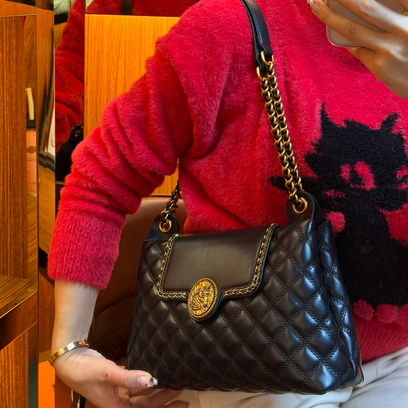 Brand Genuine Leather Chain Bag For Women GAB-123 Mask Queen Nepal