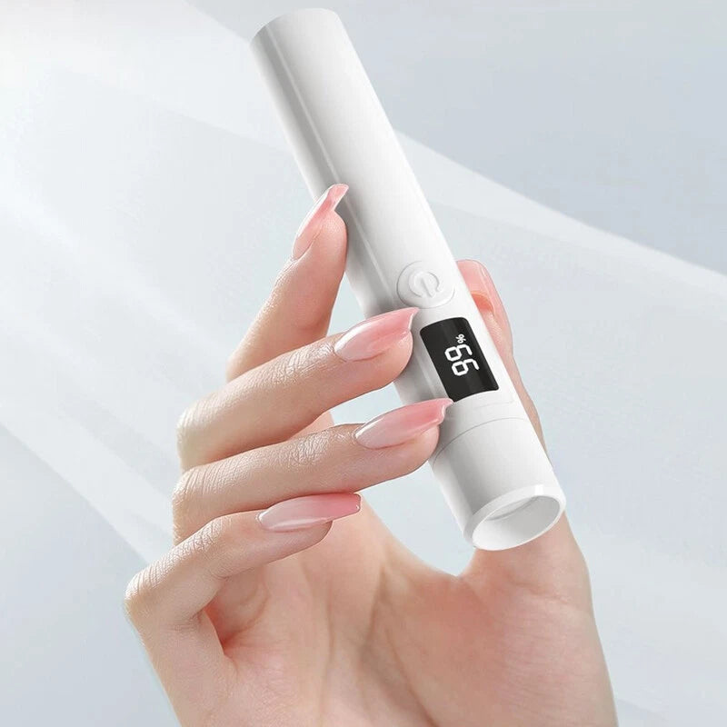 Extendable Straight Nail Handheld Lamp Mask Queen Nepal