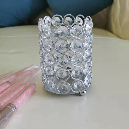Crystal Brush Holder Storage Cubes For Organizing Mask Queen Nepal