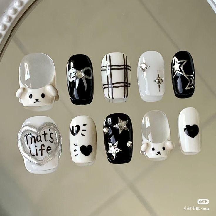 Press On Nails 10Pcs Code-Y Easy Beauty Nepal