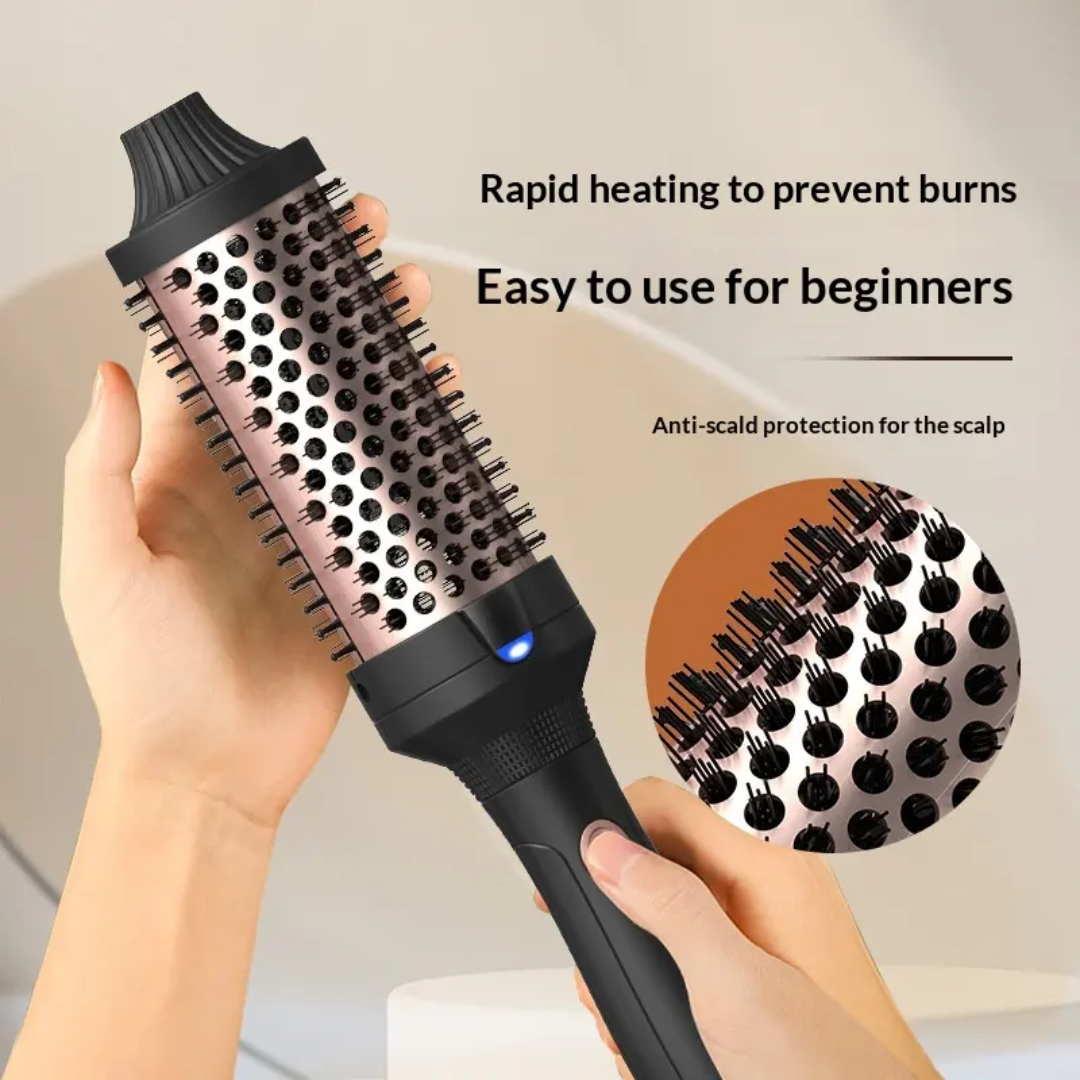 Ceramic Dual-Use Hair Curling Brush Mask Queen Nepal