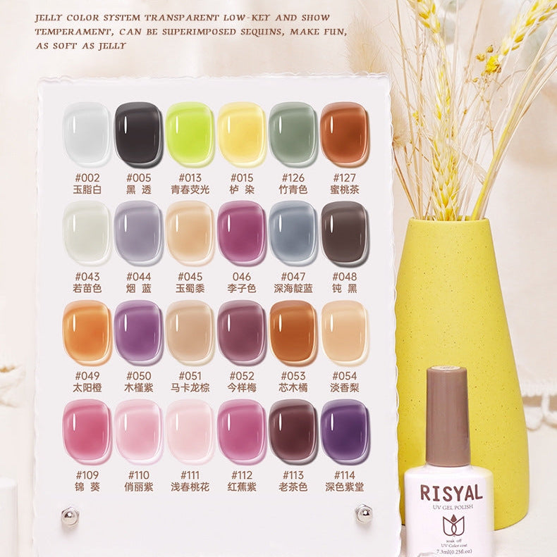 Risyal Jelly Color Gel Series 7.3ml Mask Queen Nepal